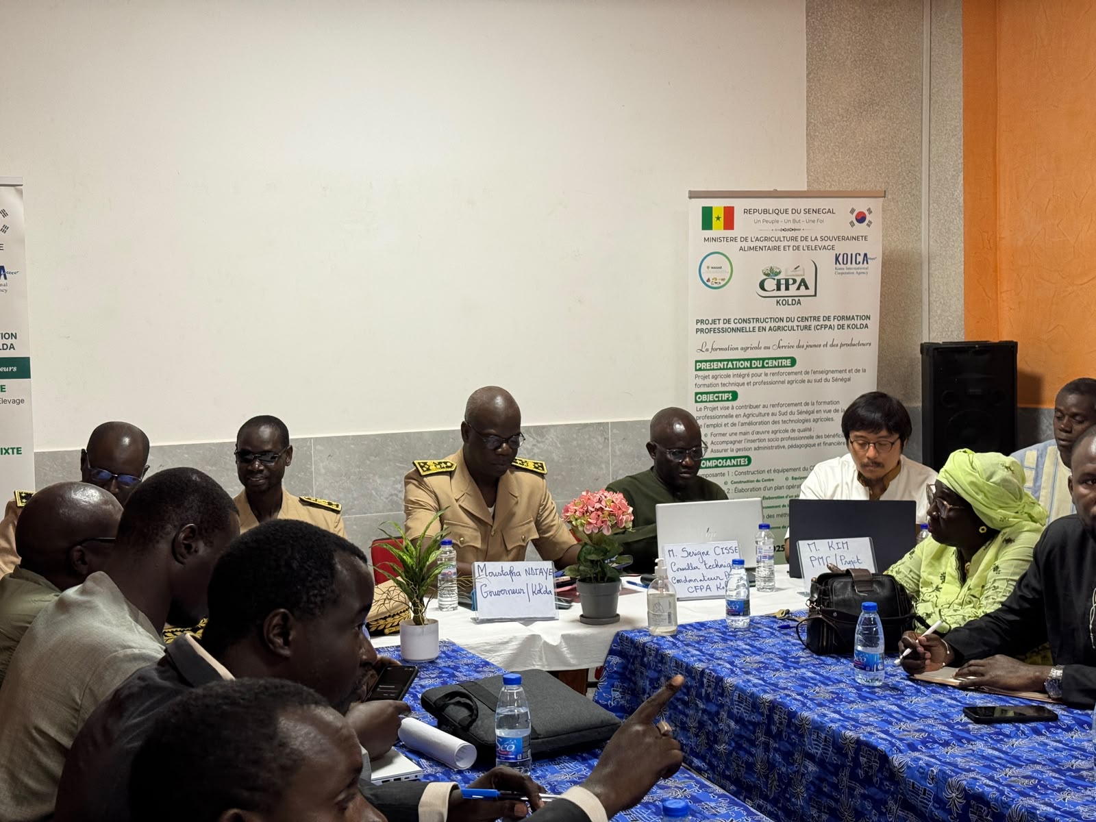 Comité régional de développement (CRD) à Kolda axé sur le projet de construction du nouveau centre de formation professionnelle en agriculture (CFPA) de kolda