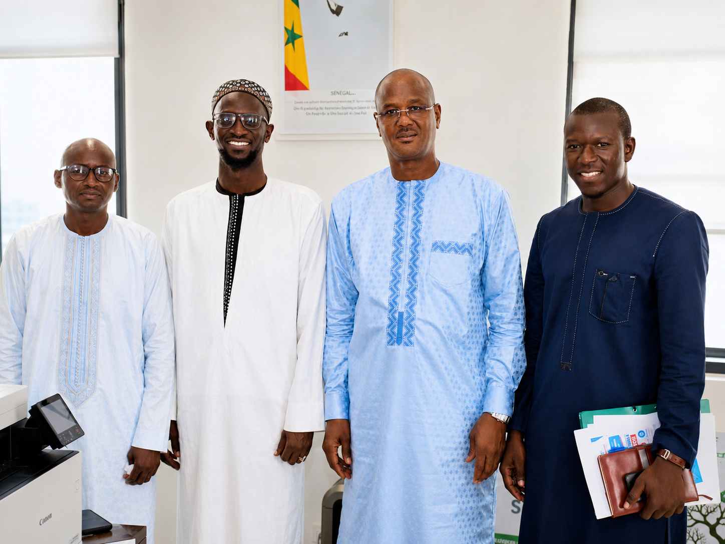 Audience avec la ministre  de l'agriculture et ICOPPA